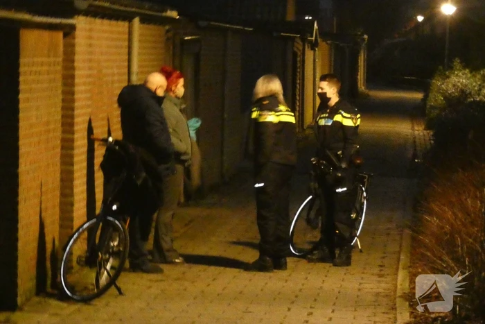 Fietser gaat onderuit