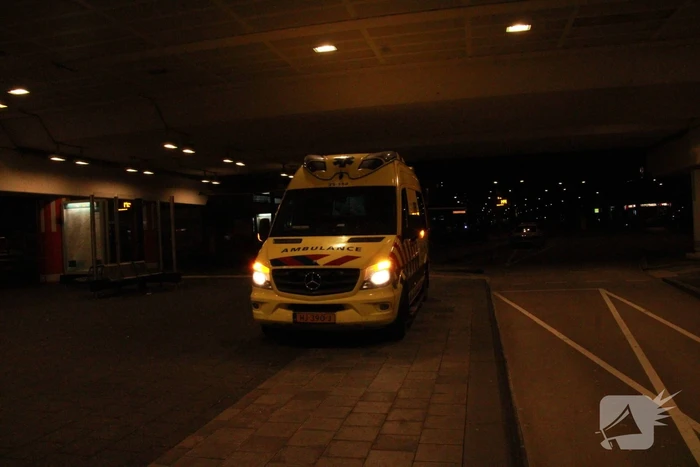 Dronken persoon valt op station