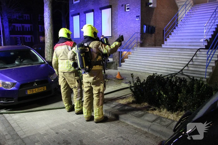 Brand in woning snel geblust