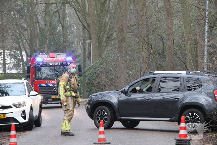 Gasleiding geraakt bij graafwerkzaamheden
