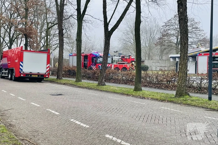 Uitslaande brand in sauna De Thermen