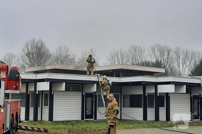 Uitslaande brand in sauna De Thermen