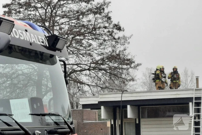 Uitslaande brand in sauna De Thermen