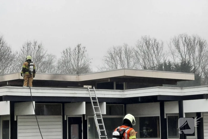 Uitslaande brand in sauna De Thermen