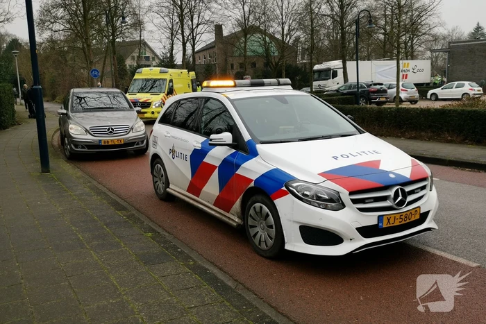 Voetganger onderuit gegaan