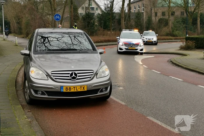 Voetganger onderuit gegaan