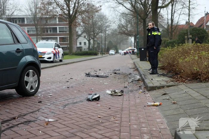 Meerdere voertuigen met elkaar in botsing