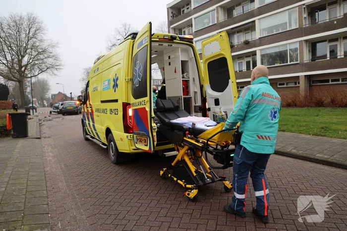 Meerdere voertuigen met elkaar in botsing