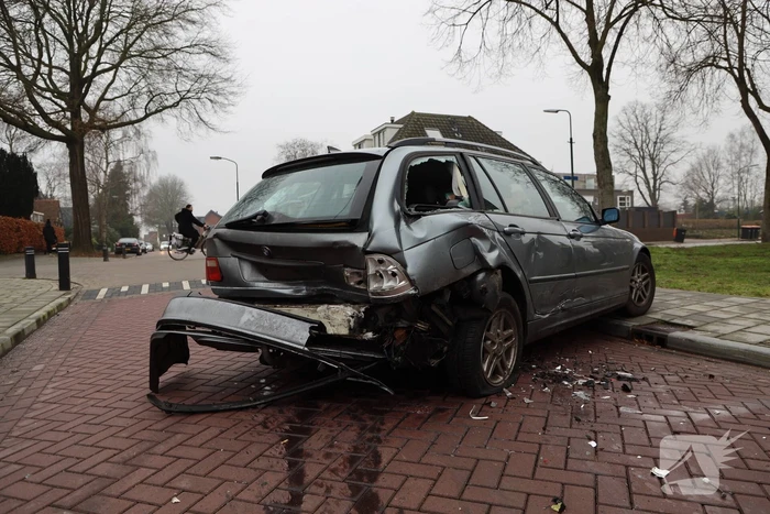 Meerdere voertuigen met elkaar in botsing