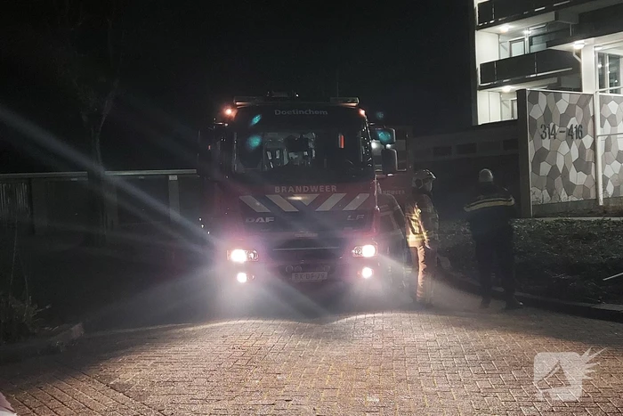 Veel rook bij vergeten pan op het vuur