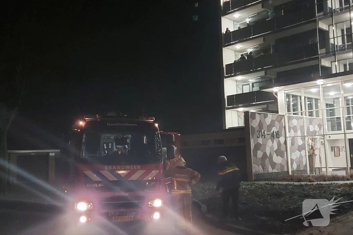 Veel rook bij vergeten pan op het vuur