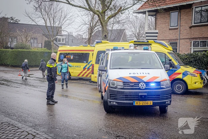 Voetganger door auto geschept