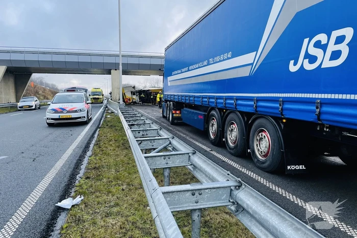 Ernstig ongeval met vrachtwagen