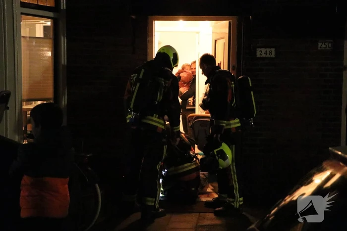 Woningen ontruimd door gaslucht