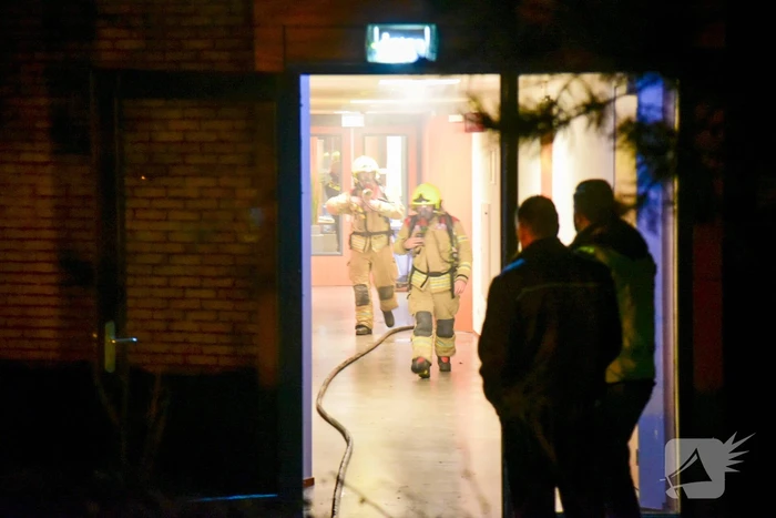 Aanhouding bij brand in slaapkamer van zorginstelling