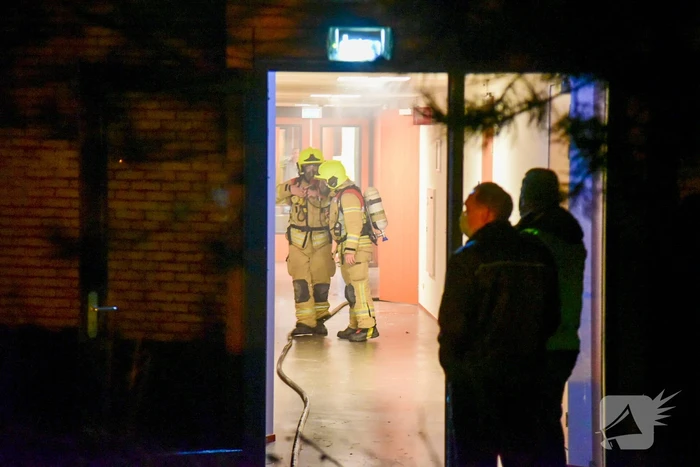 Aanhouding bij brand in slaapkamer van zorginstelling