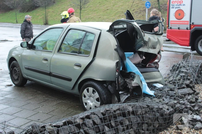 Enorme ravage bij ongeval