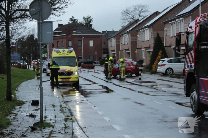Enorme ravage bij ongeval