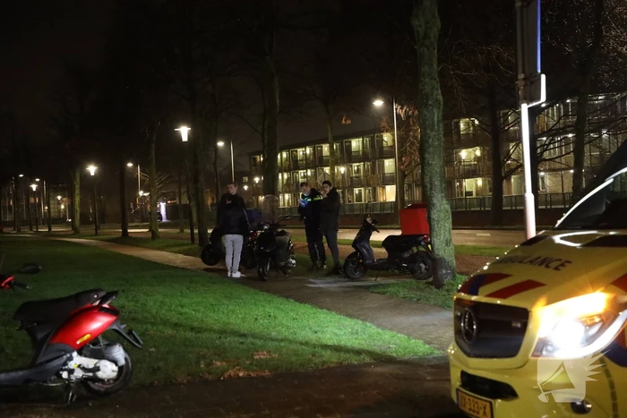 Gewonde bij ongeval met scooters