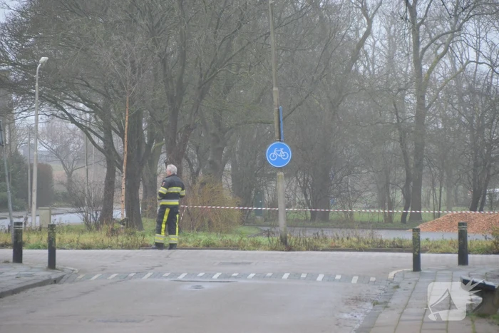 Parkeerterrein atletiekvereniging Lionitas afgesloten na gaslekkage
