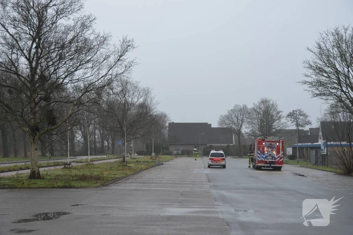 Parkeerterrein atletiekvereniging Lionitas afgesloten na gaslekkage