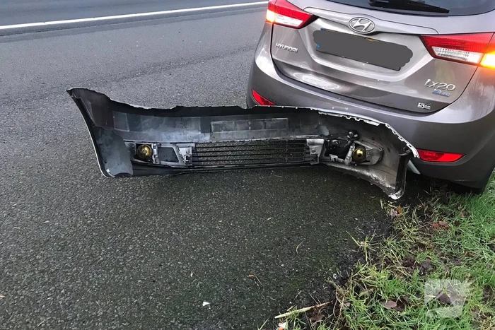 Flinke schade bij kop-staartbotsing