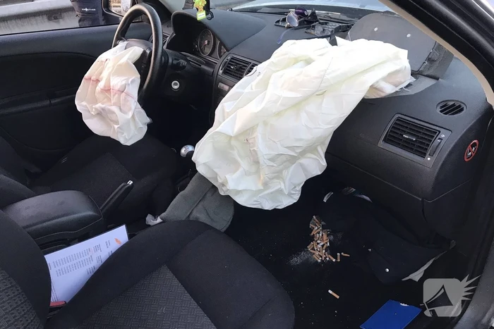 Flinke schade bij kop-staartbotsing