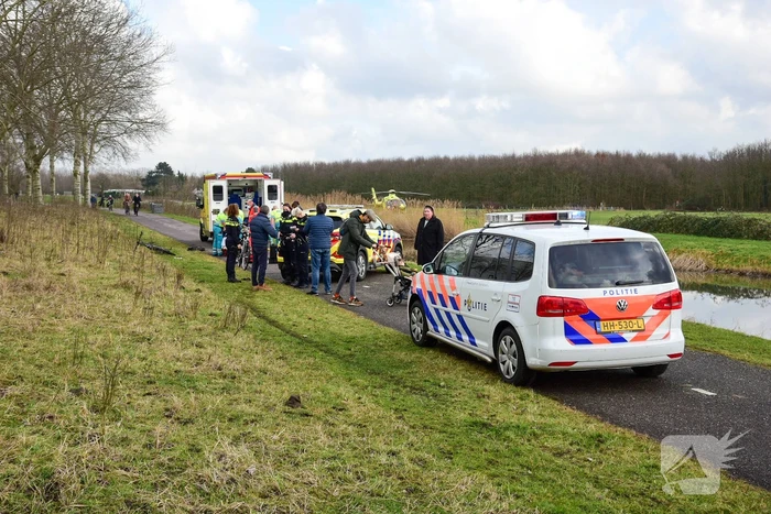 Fietser zwaargewond na valpartij