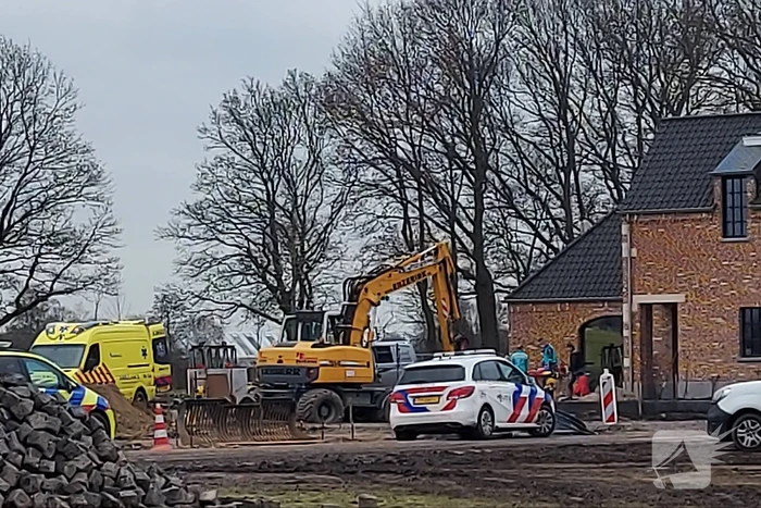 Traumahelikopter ingezet voor ongeval op bouwterrein