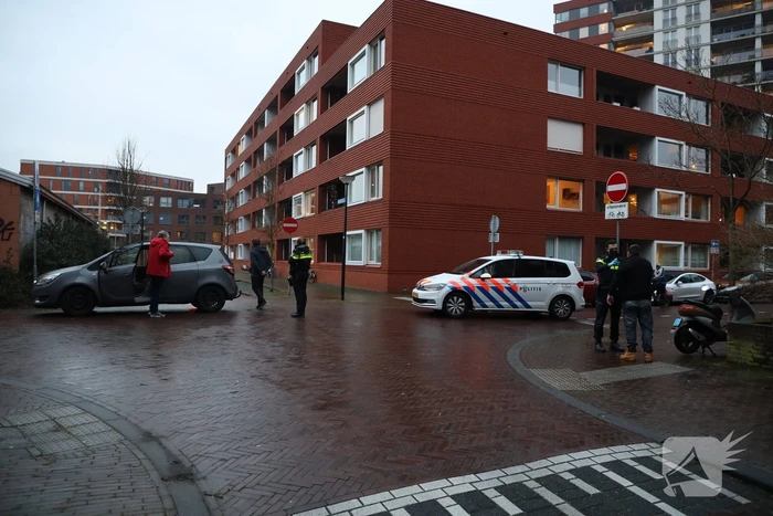 Scooterrijder gaat onderuit