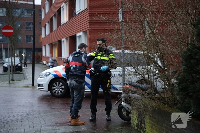 Scooterrijder gaat onderuit