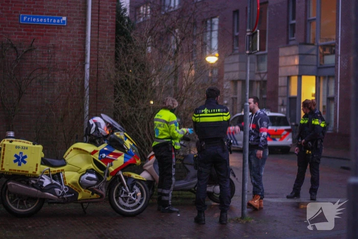 Scooterrijder gaat onderuit