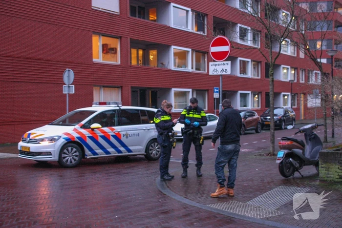 Scooterrijder gaat onderuit
