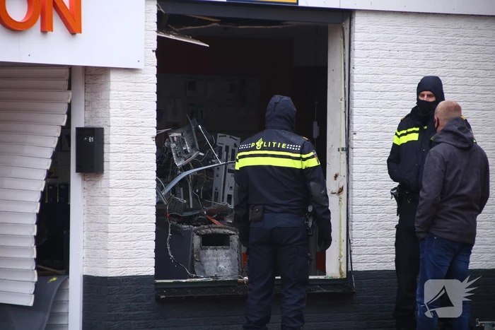 Forse schade door plofkraak