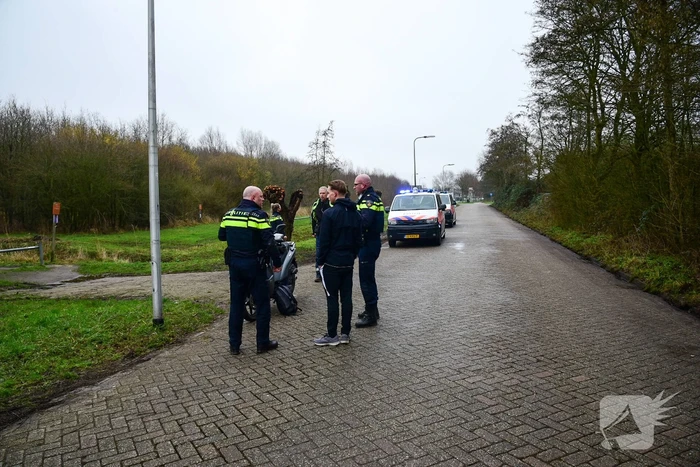 Hardloper aangereden door scooterrijder