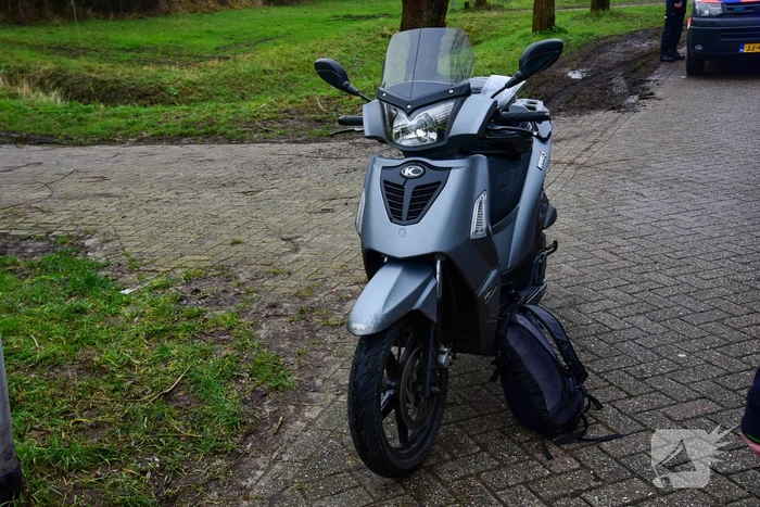 Hardloper aangereden door scooterrijder