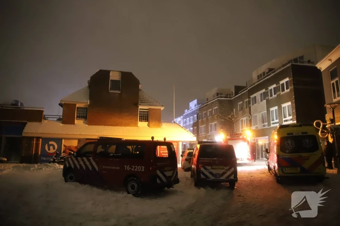 Brand in electriciteitshuisje