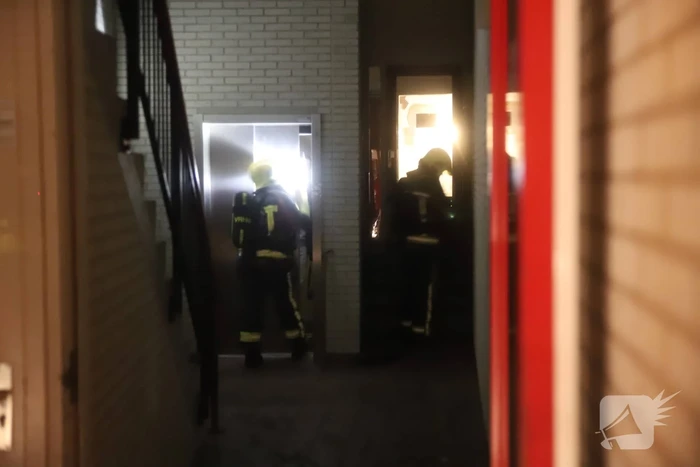 Brand in electriciteitshuisje