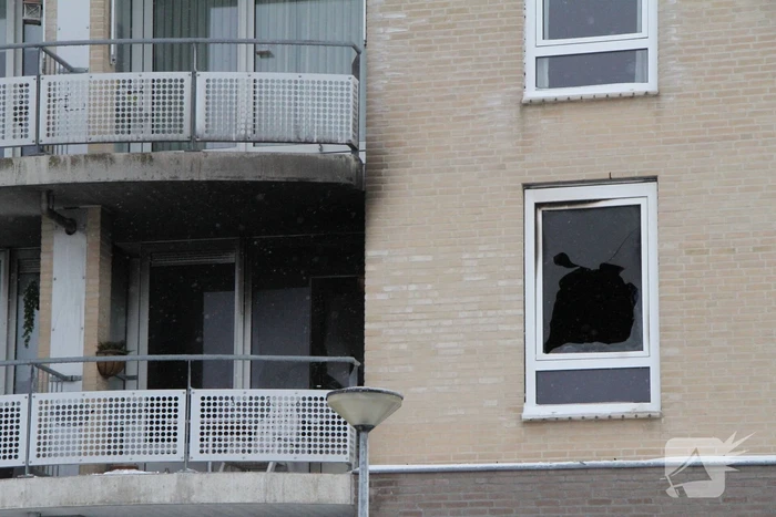 Vrouw overleden bij brand in appartement