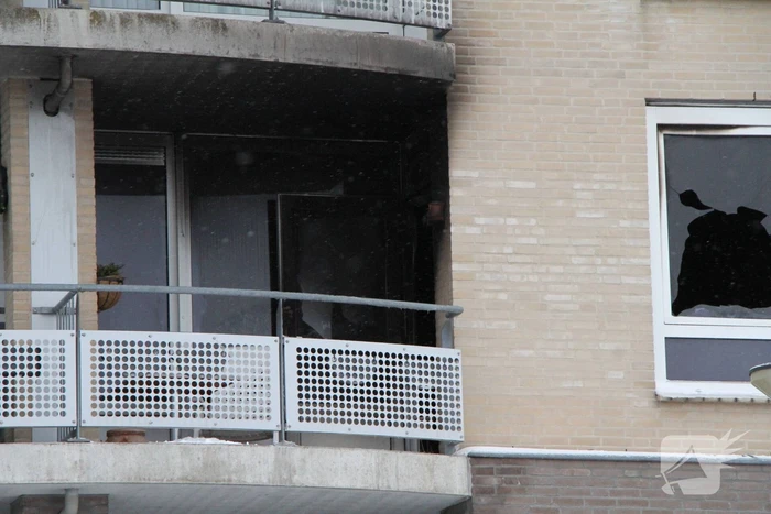 Vrouw overleden bij brand in appartement