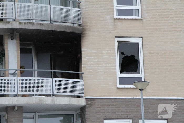 Vrouw overleden bij brand in appartement