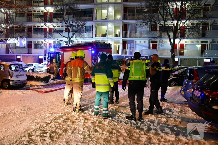 Flatwoning verwoest door uitslaande brand