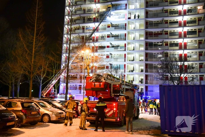 Flatwoning verwoest door uitslaande brand