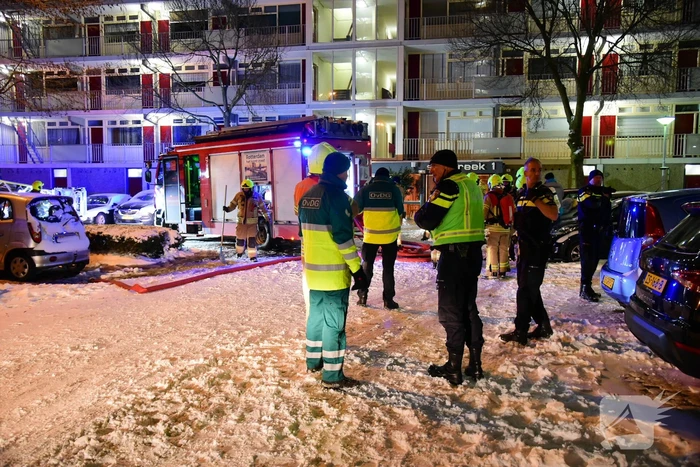 Flatwoning verwoest door uitslaande brand