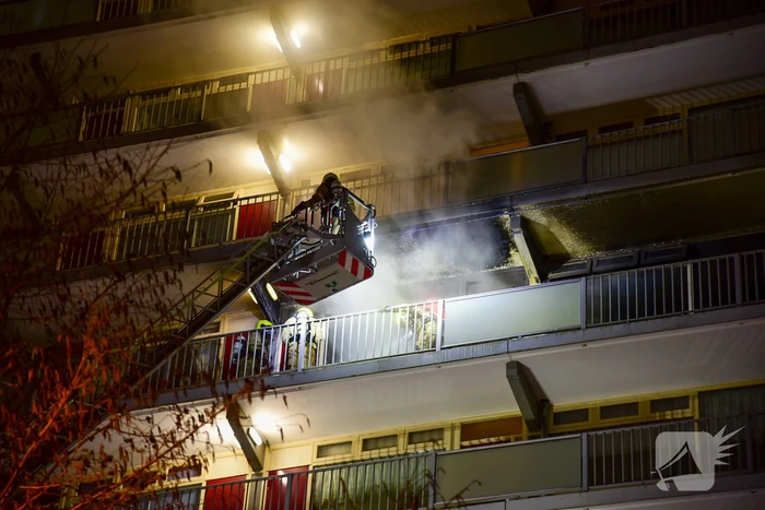 Flatwoning verwoest door uitslaande brand
