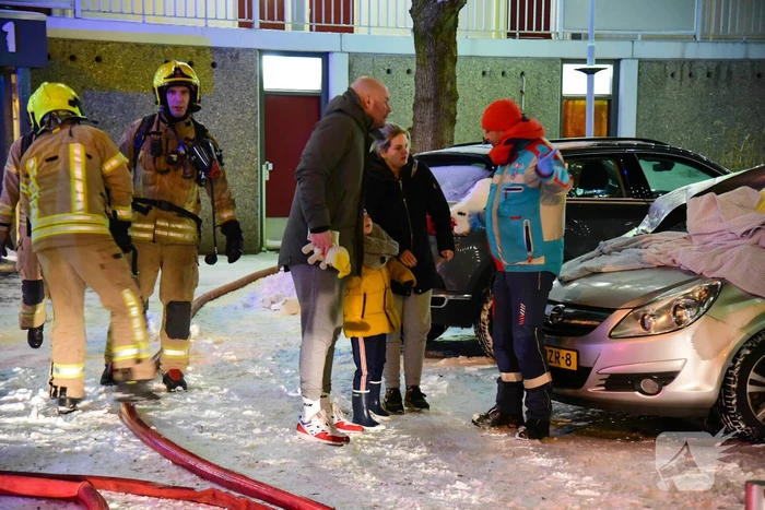 Flatwoning verwoest door uitslaande brand