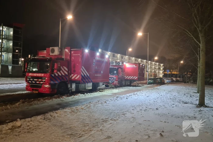 Flatwoning verwoest door uitslaande brand