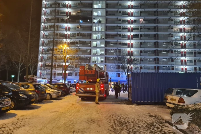 Flatwoning verwoest door uitslaande brand