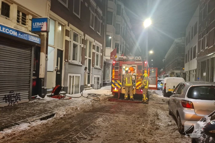 Gewonde bij brand in keuken