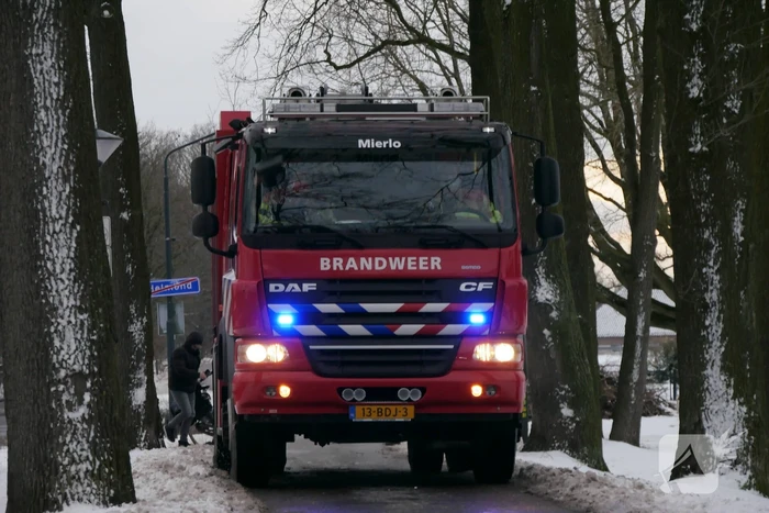 Persoon raakt te water